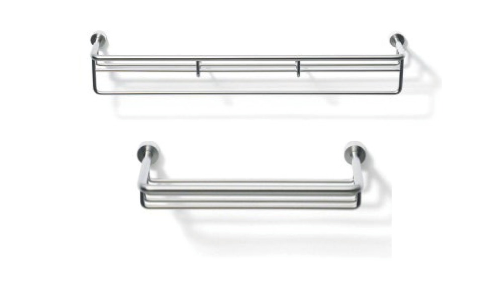 ワイヤーハンガーとワイヤーシェルフ（2段）