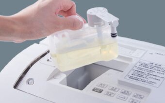 洗剤の上方投入