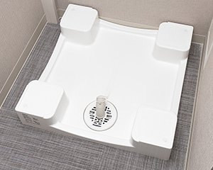 お洗濯環境を快適に
洗濯機置場