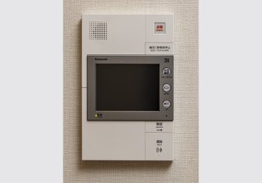 カラーTVモニター付きハンズフリーインターホン