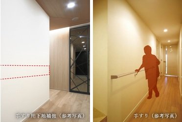 手すり用下地補強