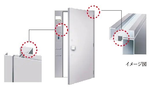 耐震ドア枠（玄関）