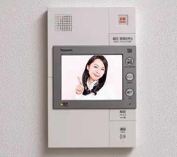 カラーモニター付インターホン