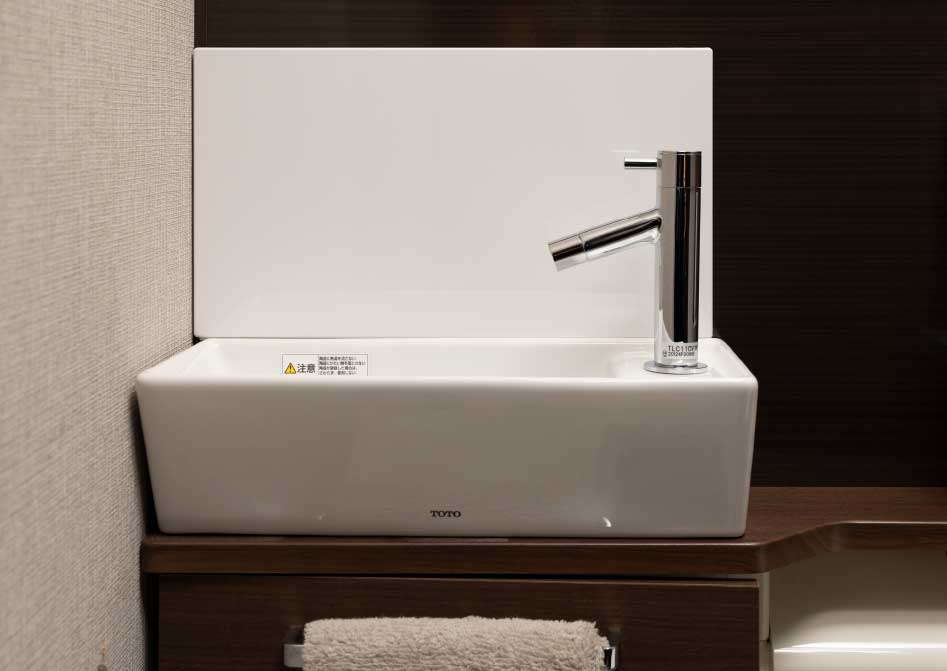 トイレカウンター