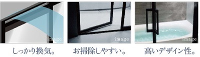 機能性の高い、リフレイムドア