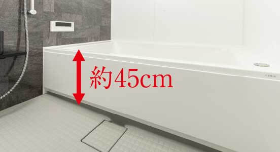 低床バリアフリー浴槽
