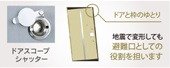 防犯&対震設計(玄関ドア)