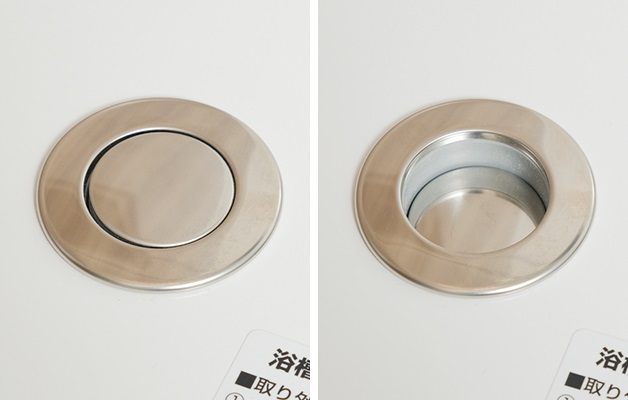 ワンプッシュ排水栓