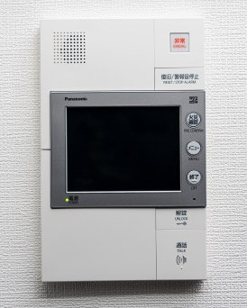 カラーモニターハンズフリーインターホン