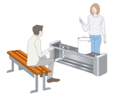 かまどベンチ