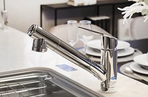 浄水器一体型シャワー水洗