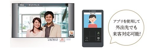 録画・録音機能搭載の大型7インチ、カラーTVモニター付インターホン