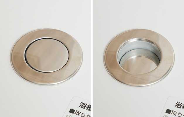ワンプッシュ排水栓