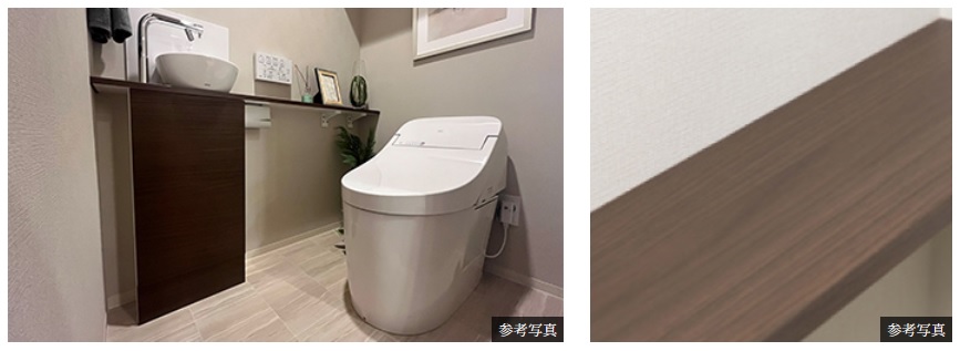 ローシルエットの「ウォッシュレット」一体型便器（トルネード洗浄）