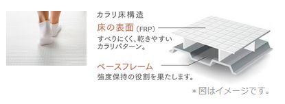 カラリ床