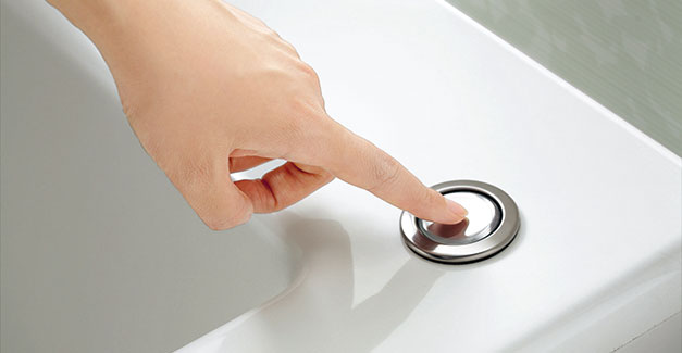 ワンプッシュ排水栓