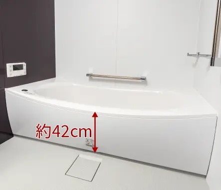 出入りがしやすい
ユニットバス