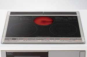 2口IH+ラジエントヒーター