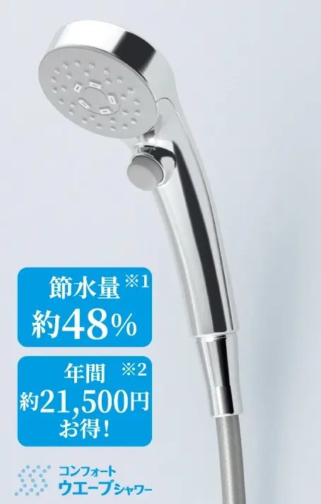 コンフォートウエーブ
クリックシャワー