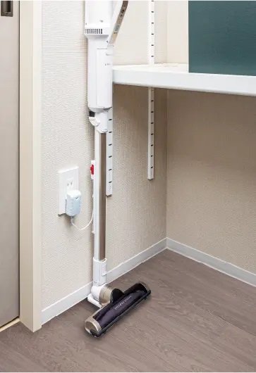 収納内コンセント