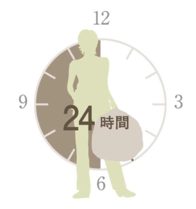 24時間ゴミ出しOK