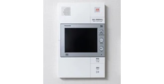 録画機能付きカラーモニターインターホン