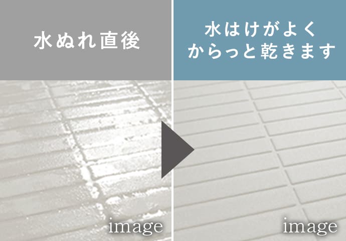 フラッグストーンフロア
