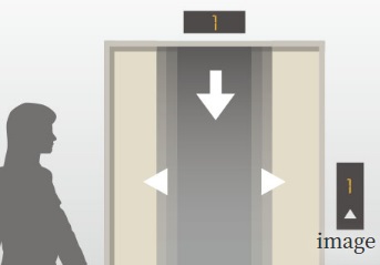 オートロック連動エレベーター