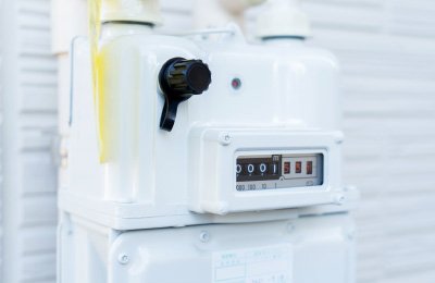 自動遮断機能付マイコンガスメーター