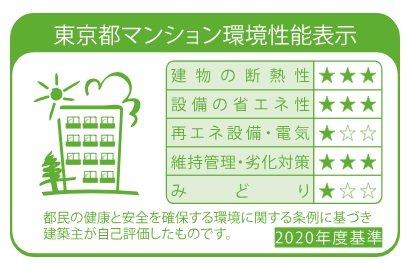 東京都マンション環境性能表示