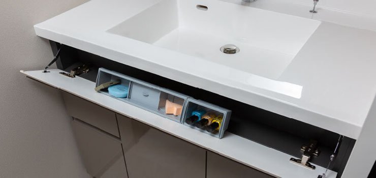 洗面補助ポケット