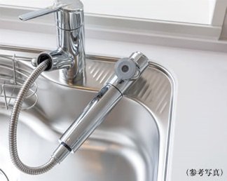 浄水機能付ハンドシャワー水栓