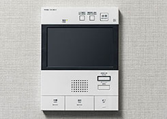 カラーモニター付
ハンズフリーインターホン