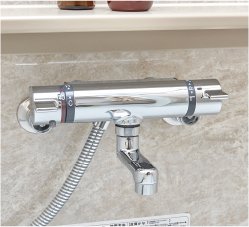 サーモスタット付混合水栓