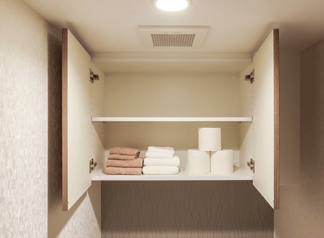 トイレ吊戸収納