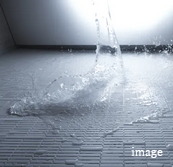 お掃除ラクラク
フラッグストーンフロア