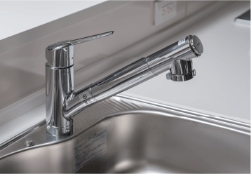 浄水機能付きハンドシャワー水栓