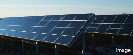 屋上に太陽光パネル設置(共用部分電力)
