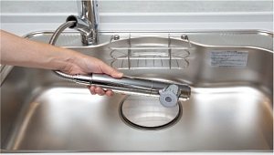 浄水機能付きハンドシャワー水栓