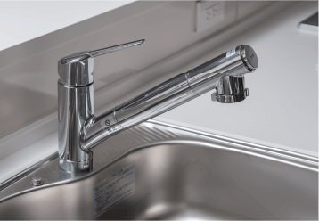 浄水機能付きハンドシャワー水栓