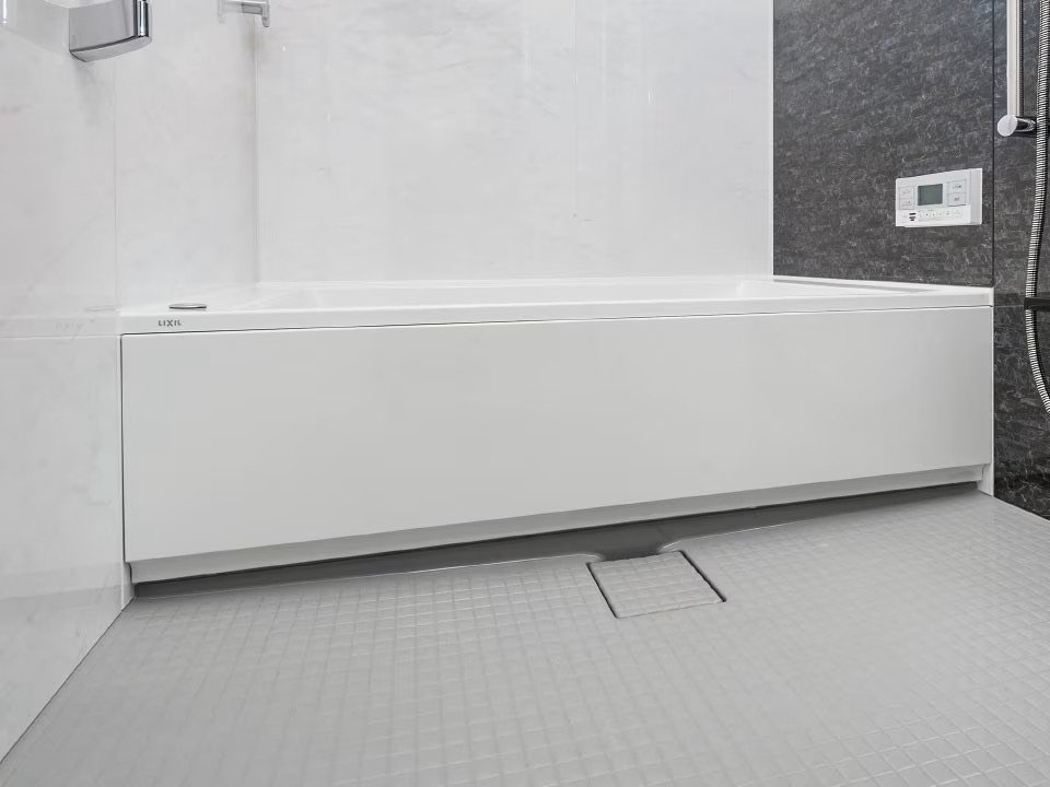 またぎが低く入浴しやすい
低床型ユニットバス