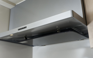 ホーロー整流板付レンジフード