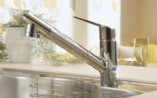 蛇口一体型浄水器