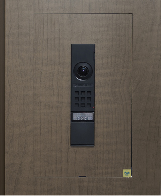 玄関カメラ付インターホン