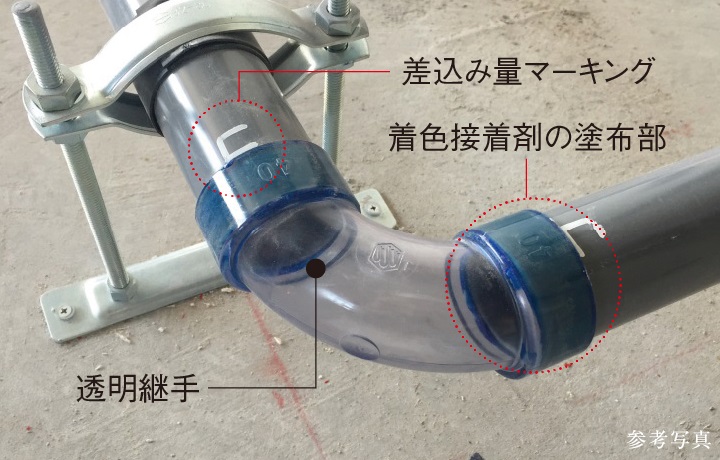 排水管透明継手