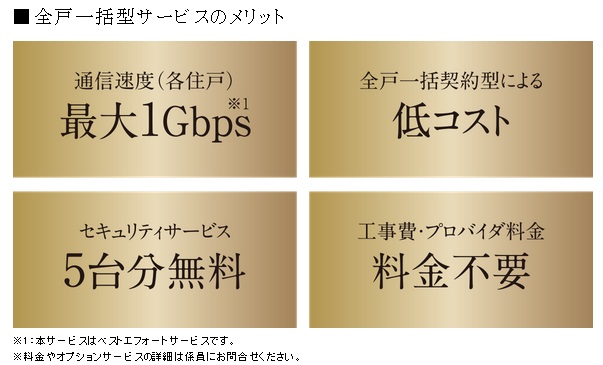 光インターネット 全戸一括型