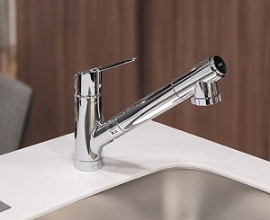 浄水器一体型シャワー水栓