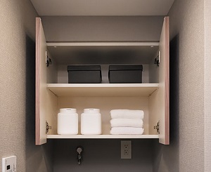 トイレ吊戸棚