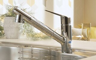 蛇口一体型浄水器