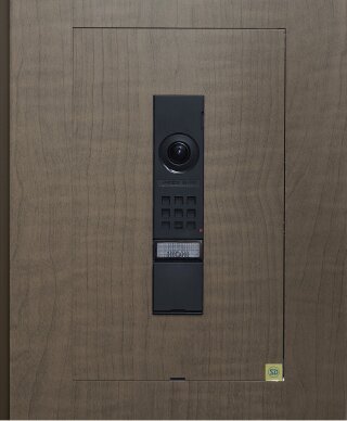 玄関カメラ付インターホン